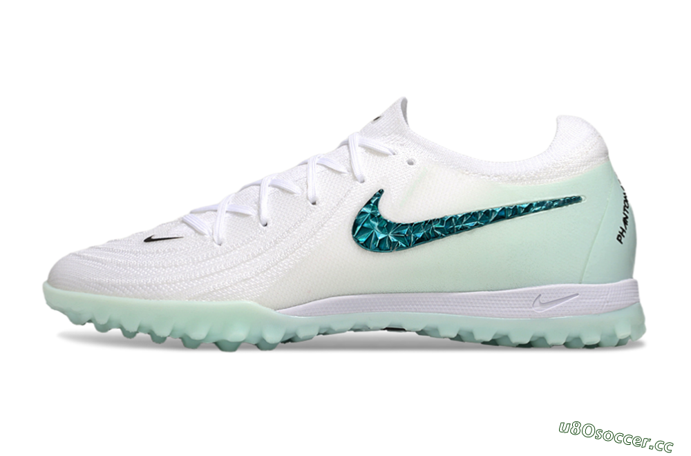 Unisex Nike Phantom GX 2 Elite TF Artificial Turf Low-Tops Football Shoes - Beige/Green 0