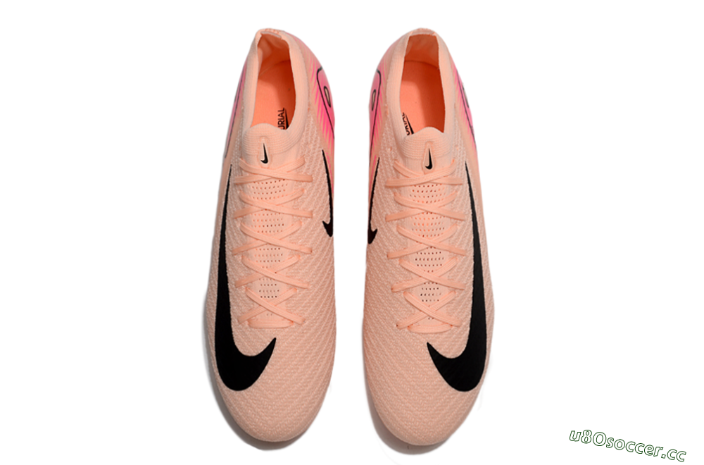Unisex Nike Air Zoom Mercurial Vapor 16 Elite TF Artificial Turf Low-Tops Football Shoes - Pink/Black/White 4