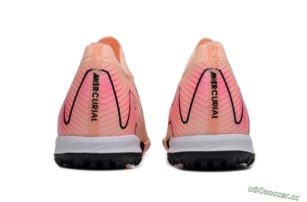 Unisex Nike Air Zoom Mercurial Vapor 16 Elite TF Artificial Turf Low-Tops Football Shoes - Pink/Black/White 5