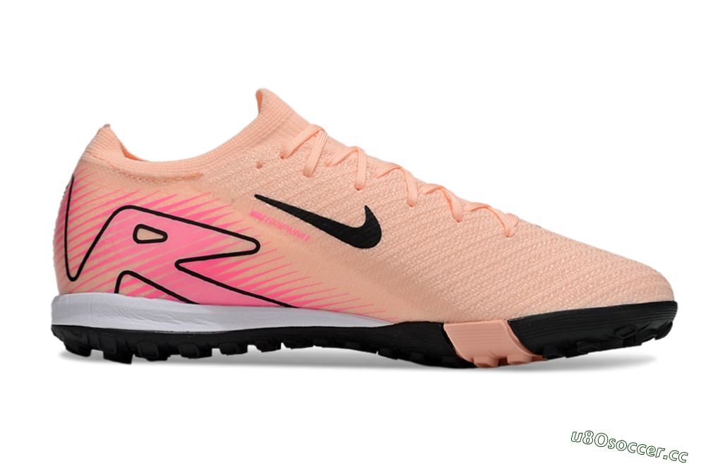 Unisex Nike Air Zoom Mercurial Vapor 16 Elite TF Artificial Turf Low-Tops Football Shoes - Pink/Black/White 7