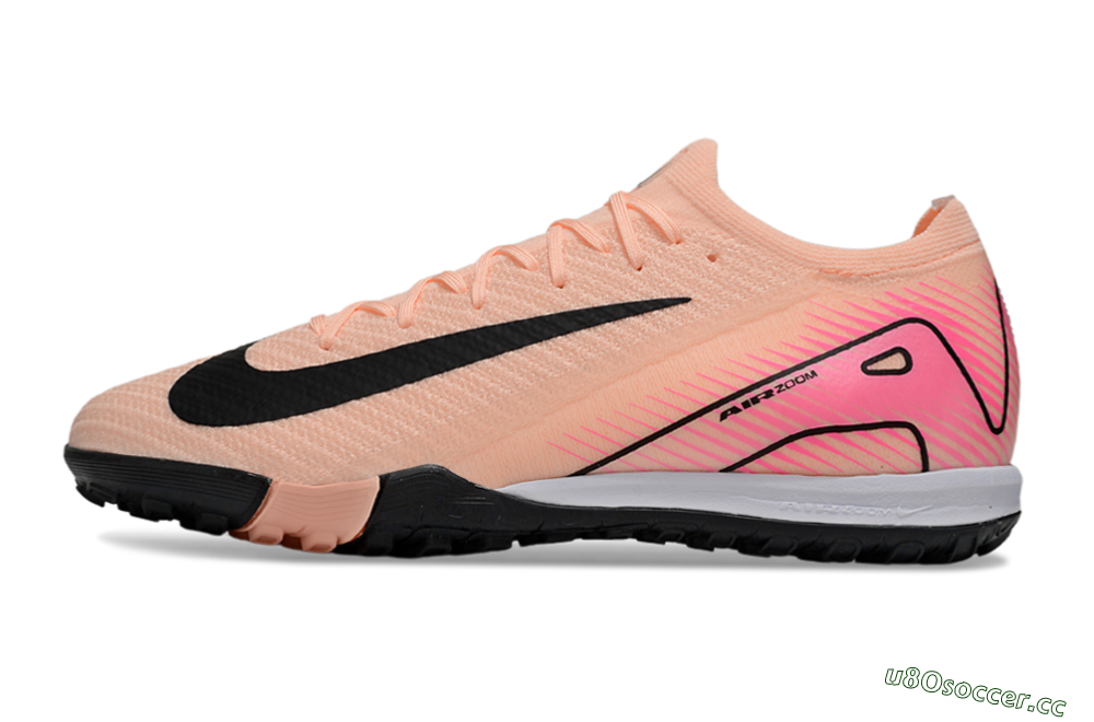 Unisex Nike Air Zoom Mercurial Vapor 16 Elite TF Artificial Turf Low-Tops Football Shoes - Pink/Black/White 0