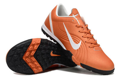 Men's Nike Mercurial Vapor 1 Elite TF Artificial Turf Low-Tops Football Shoes - Brown/White
