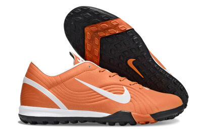 Men's Nike Mercurial Vapor 1 Elite TF Artificial Turf Low-Tops Football Shoes - Brown/White