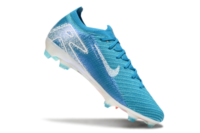Men's Nike Air Zoom Mercurial Vapor 16 Elite FG Firm Ground Low-Tops Football Boots - Blue/White