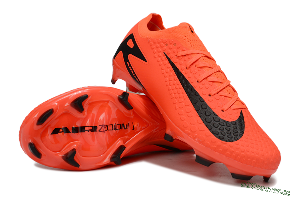 Unisex Nike Air Zoom Mercurial Vapor 16 Elite FG Firm Ground Low-Tops Football Boots - Red/Black 3