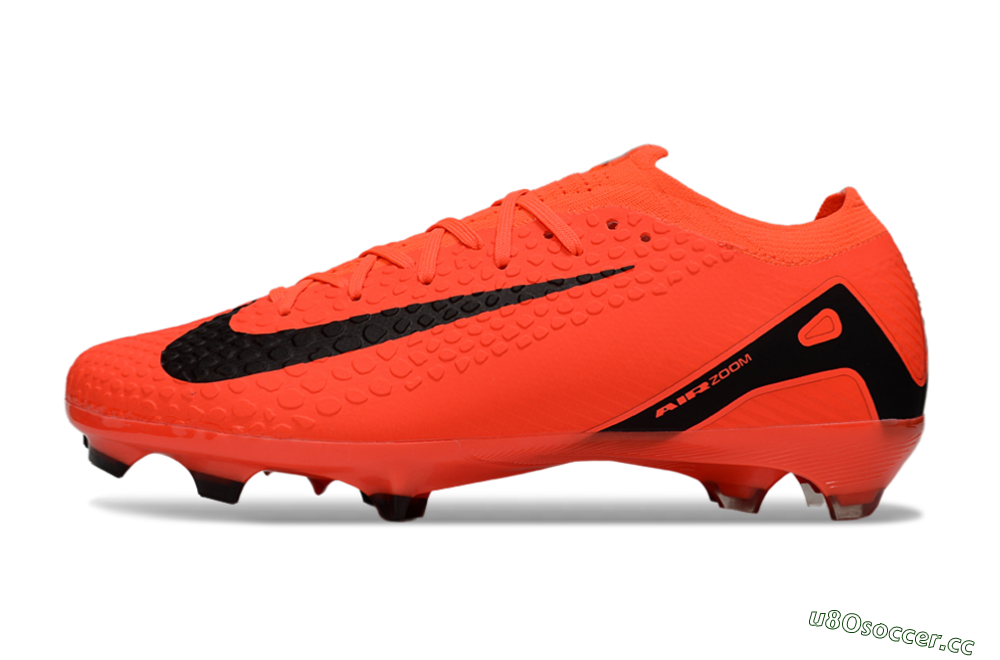 Unisex Nike Air Zoom Mercurial Vapor 16 Elite FG Firm Ground Low-Tops Football Boots - Red/Black 0