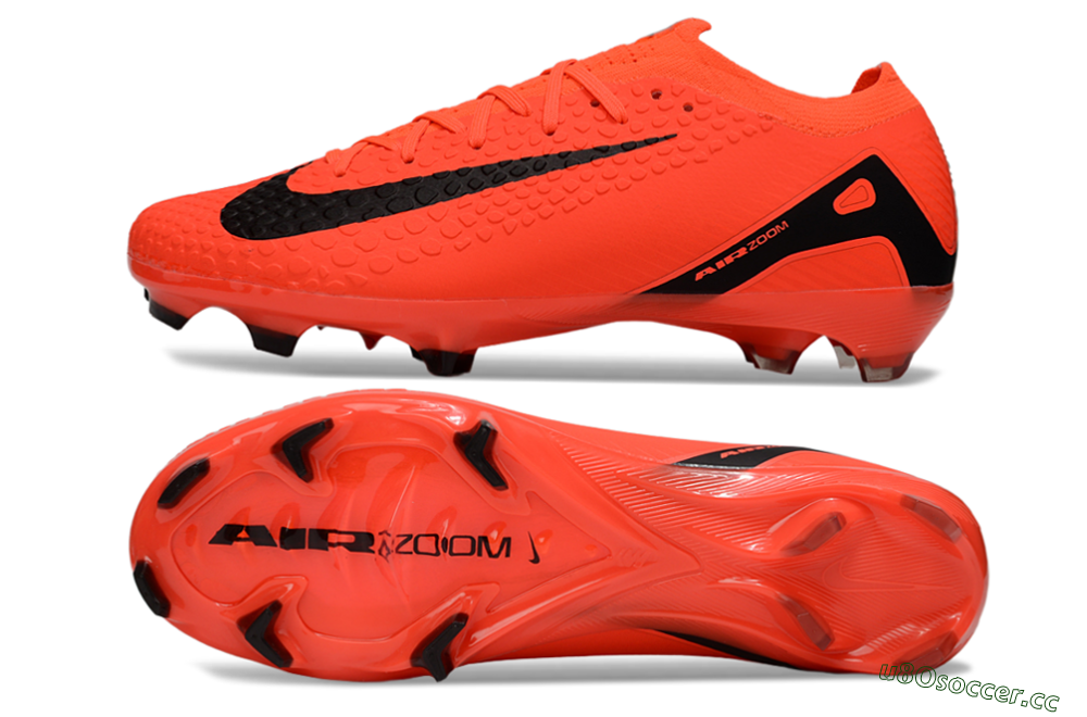 Unisex Nike Air Zoom Mercurial Vapor 16 Elite FG Firm Ground Low-Tops Football Boots - Red/Black 1