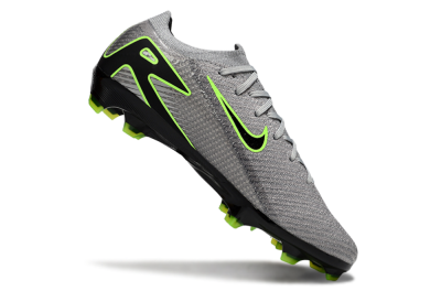 Men's Nike Air Zoom Mercurial Vapor 16 Elite FG Firm Ground Low-Tops Football Boots - Grey/Yellow/Black