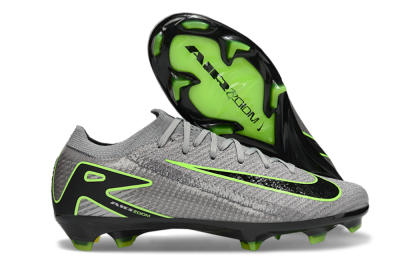 Men's Nike Air Zoom Mercurial Vapor 16 Elite FG Firm Ground Low-Tops Football Boots - Grey/Yellow/Black