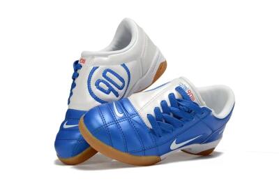 Kids Nike Total 90 III IC Indoor & Futsal Low-Tops Football Shoes - Blue/White