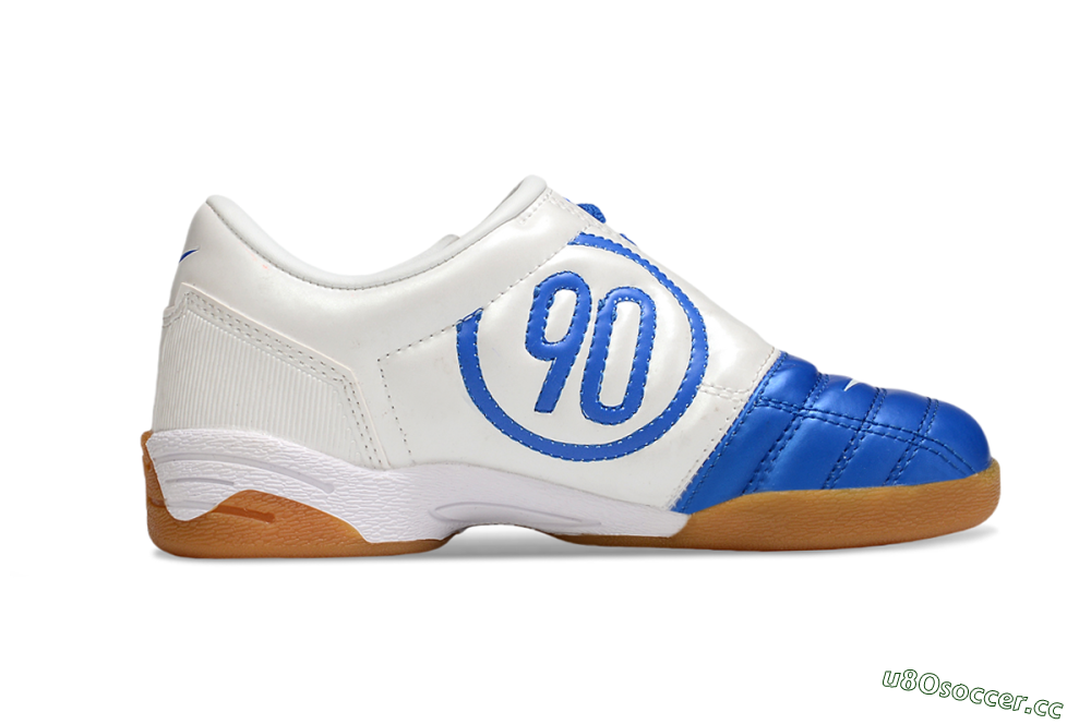 Kids Nike Total 90 III IC Indoor & Futsal Low-Tops Football Shoes - Blue/White 7