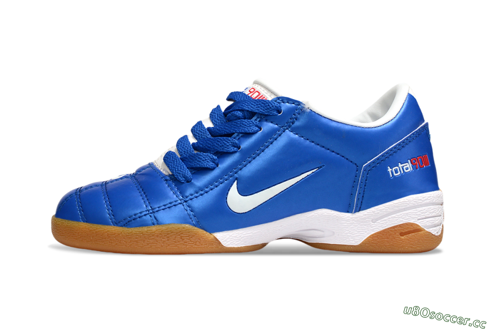 Kids Nike Total 90 III IC Indoor & Futsal Low-Tops Football Shoes - Blue/White 0