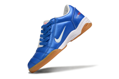 Kids Nike Total 90 III IC Indoor & Futsal Low-Tops Football Shoes - Blue/White
