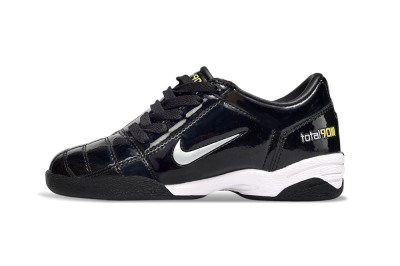 Kids Nike Total 90 III IC Indoor & Futsal Low-Tops Football Shoes - Black/White