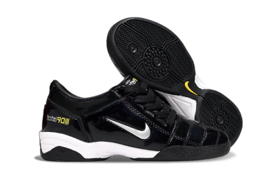 Kids Nike Total 90 III IC Indoor & Futsal Low-Tops Football Shoes - Black/White