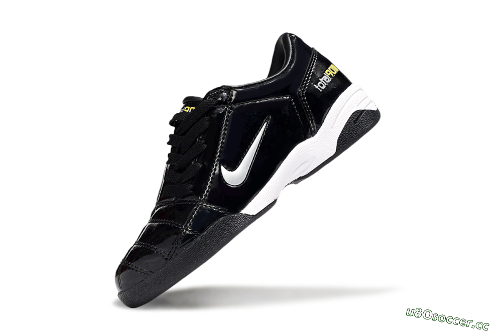 Kids Nike Total 90 III IC Indoor & Futsal Low-Tops Football Shoes - Black/White 5