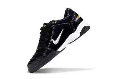 Kids Nike Total 90 III IC Indoor & Futsal Low-Tops Football Shoes - Black/White