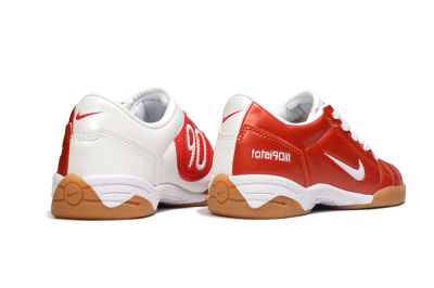 Kids Nike Total 90 III IC Indoor & Futsal Low-Tops Football Shoes - Red/White