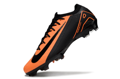 Men's Nike Air Zoom Mercurial Vapor 16 Elite FG Firm Ground Low-Tops Football Boots - Orange/Black