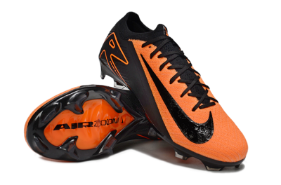 Men's Nike Air Zoom Mercurial Vapor 16 Elite FG Firm Ground Low-Tops Football Boots - Orange/Black