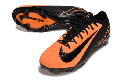 Men's Nike Air Zoom Mercurial Vapor 16 Elite FG Firm Ground Low-Tops Football Boots - Orange/Black