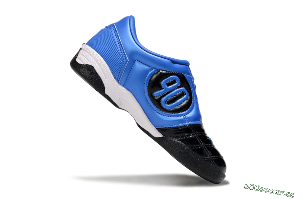 Kids Nike Total 90 III IC Indoor & Futsal Low-Tops Football Shoes - Black/Blue/White 4