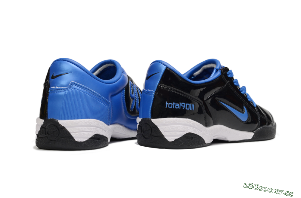 Kids Nike Total 90 III IC Indoor & Futsal Low-Tops Football Shoes - Black/Blue/White 7