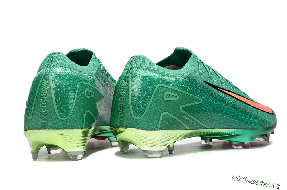 Men's Nike Air Zoom Mercurial Vapor 16 Elite FG Firm Ground Low-Tops Football Boots - Green/Pink/Black 7