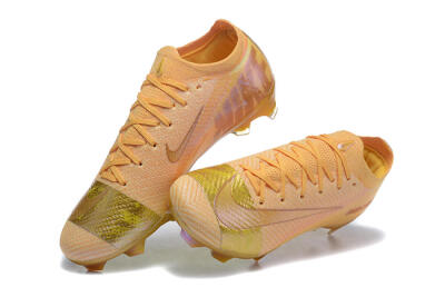 Men's Nike Air Zoom Mercurial Vapor 16 Elite FG Firm Ground Low-Tops Football Boots - Yellow/Gold/White
