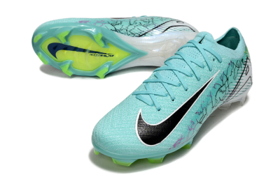 Men's Nike Air Zoom Mercurial Vapor 16 Elite FG Firm Ground Low-Tops Football Boots - Blue/White/Black