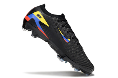 Unisex Nike Air Zoom Mercurial Vapor 16 Elite FG Firm Ground Low-Tops Football Boots - Black/Yellow/Blue/Red