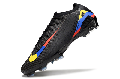 Unisex Nike Air Zoom Mercurial Vapor 16 Elite FG Firm Ground Low-Tops Football Boots - Black/Yellow/Blue/Red