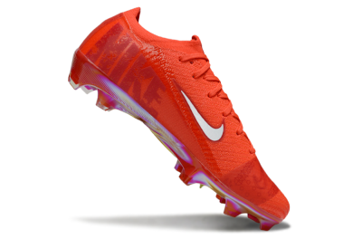 Unisex Nike Air Zoom Mercurial Vapor 16 Elite FG Firm Ground Low-Tops Football Boots - Red/White
