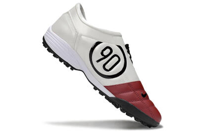 Unisex Nike Total 90 III TF Artificial Turf Low-Tops Football Shoes - Red/Black/White