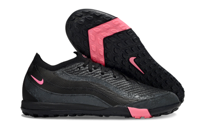 Men's Nike Air Zoom Mercurial Vapor 16 Elite TF Artificial Turf Low-Tops Football Shoes - Black/Grey/Pink