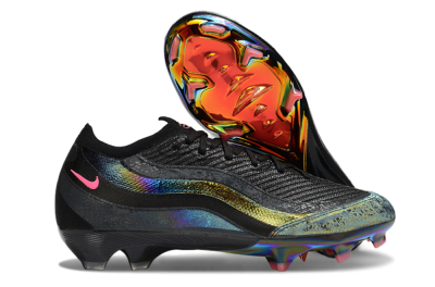 Men's Nike Air Zoom Mercurial Vapor 16 Elite FG Firm Ground Low-Tops Football Boots - Black/Grey/Pink