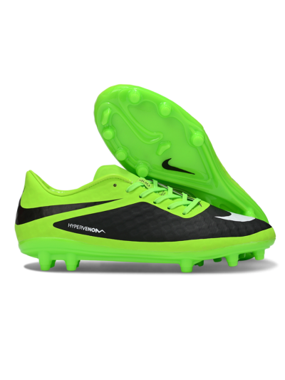 Men's Nike Hypervenom Phantom FG Firm Ground Low-Tops Football Boots - Yellow/Black