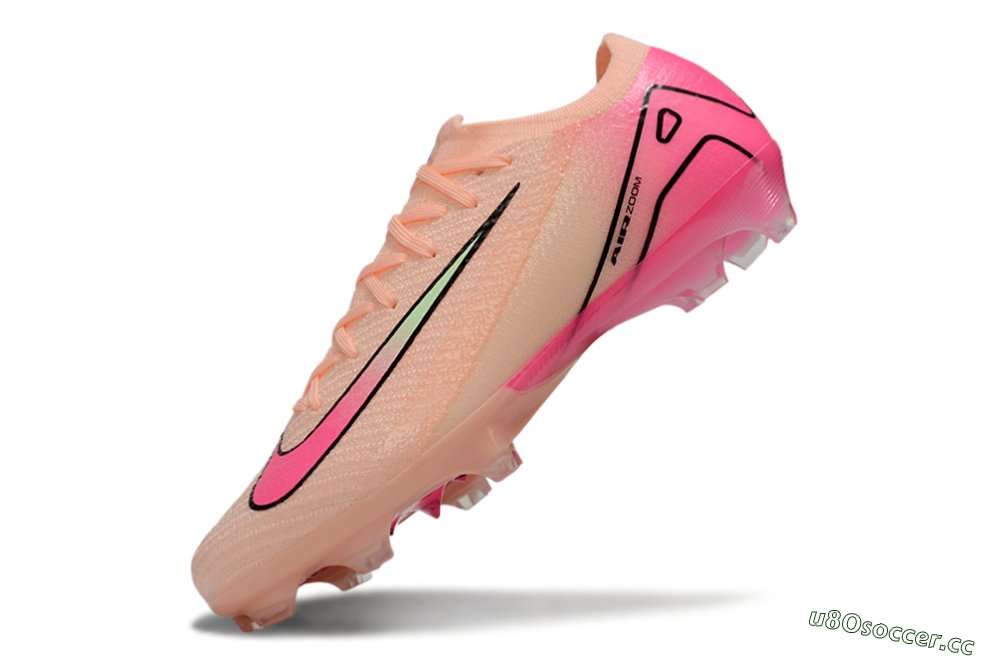Unisex Nike Air Zoom Mercurial Vapor 16 Elite FG Firm Ground Low-Tops Football Boots - Pink/Black 6