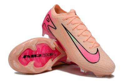 Unisex Nike Air Zoom Mercurial Vapor 16 Elite FG Firm Ground Low-Tops Football Boots - Pink/Black