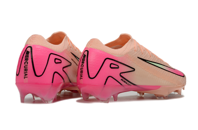 Unisex Nike Air Zoom Mercurial Vapor 16 Elite FG Firm Ground Low-Tops Football Boots - Pink/Black