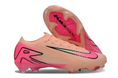 Unisex Nike Air Zoom Mercurial Vapor 16 Elite FG Firm Ground Low-Tops Football Boots - Pink/Black
