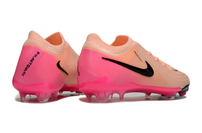 Men's Nike Phantom GX 2 Elite FG Firm Ground Low-Tops Football Boots - Pink/Black
