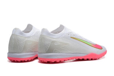 Men's Nike Air Zoom Mercurial Vapor 16 Elite TF Artificial Turf Low-Tops Football Shoes - White/Pink/Gold