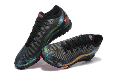 Men's Nike Air Zoom Mercurial Vapor 16 Elite TF Artificial Turf Low-Tops Football Shoes - Black/Grey/Pink