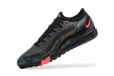 Men's Nike Air Zoom Mercurial Vapor 16 Elite TF Artificial Turf Low-Tops Football Shoes - Black/Grey/Pink