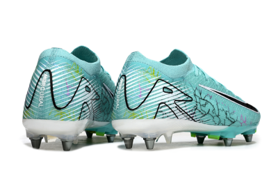 Men's Nike Air Zoom Mercurial Vapor 16 Elite SG Soft Ground Low-Tops Football Boots - Jade/Black/White
