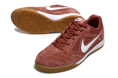 Men's Nike SB Gato IC Indoor & Futsal Low-Tops Football Shoes - Red/White