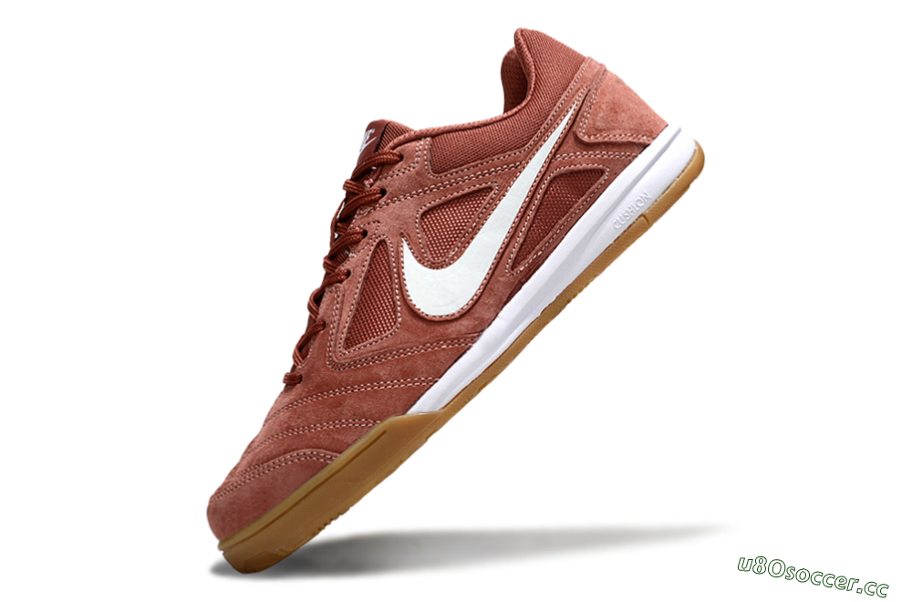 Men's Nike SB Gato IC Indoor & Futsal Low-Tops Football Shoes - Red/White 5
