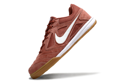 Men's Nike SB Gato IC Indoor & Futsal Low-Tops Football Shoes - Red/White