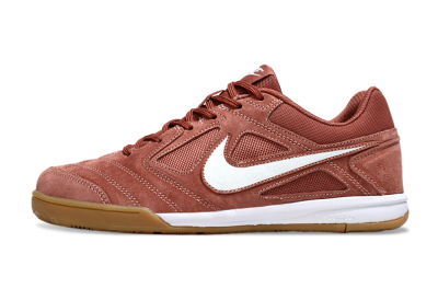 Men's Nike SB Gato IC Indoor & Futsal Low-Tops Football Shoes - Red/White